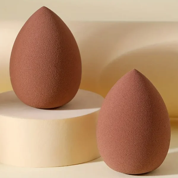 Make-Up Sponge -Brown Raindrop - Image 4